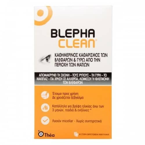 THEA Blephaclean για τον Καθημερινό Καθαρισμό των Βλεφάρων
