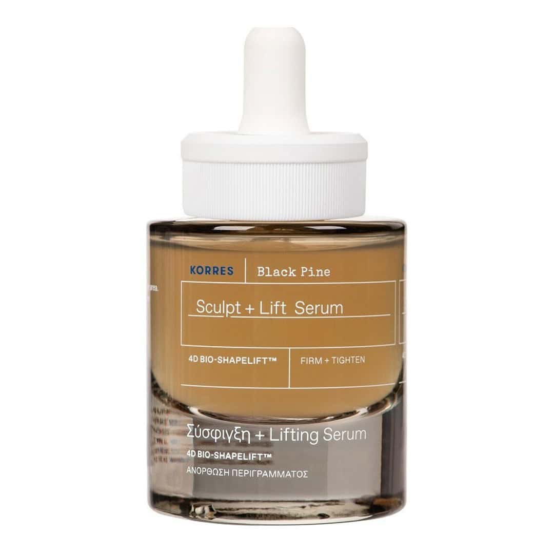KORR0570 ΚΟΡΡΕΣ Μαύρη Πεύκη Σύσφιγξη + Lifting Serum, 30ml - Image 1