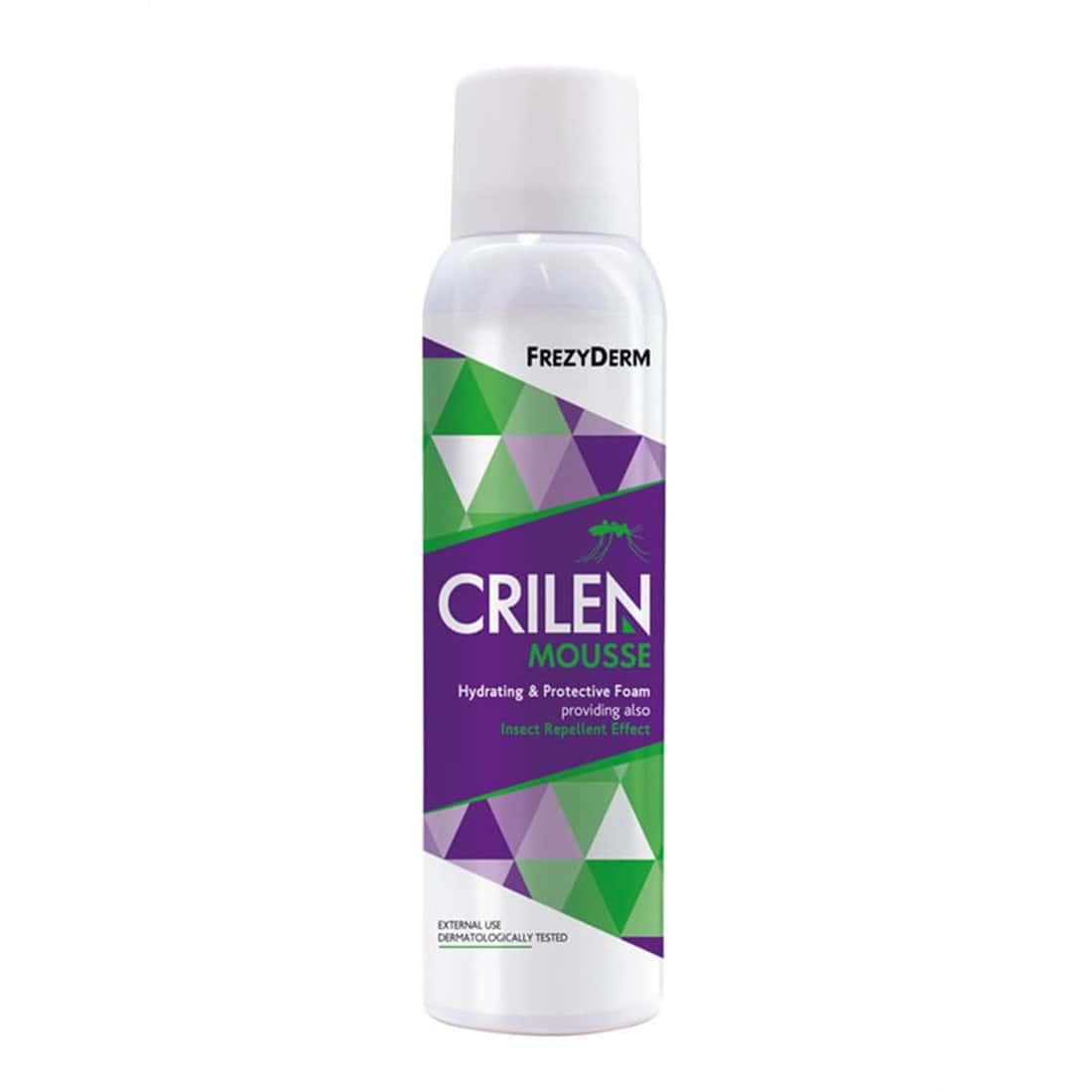 FREZY0209 FREZYDERM Crilen Mousse Αφρός για Προστασία από τα Τσιμπήματα των Εντόμων, 150ml - Image 1