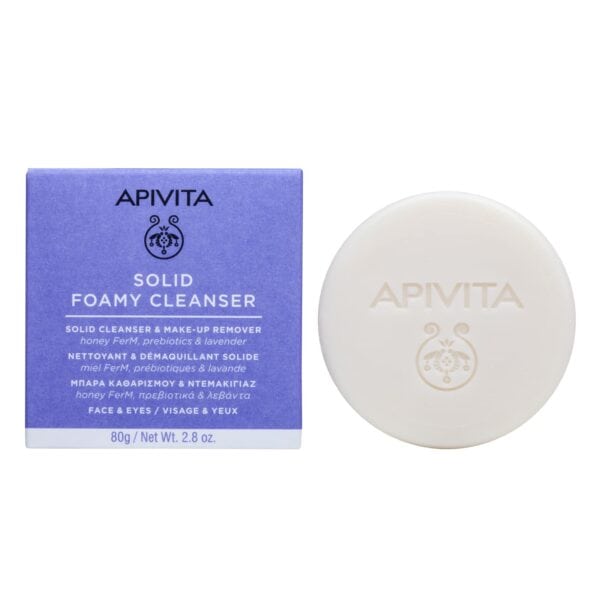APIVITA Solid Foamy Cleanser Face & Eyes