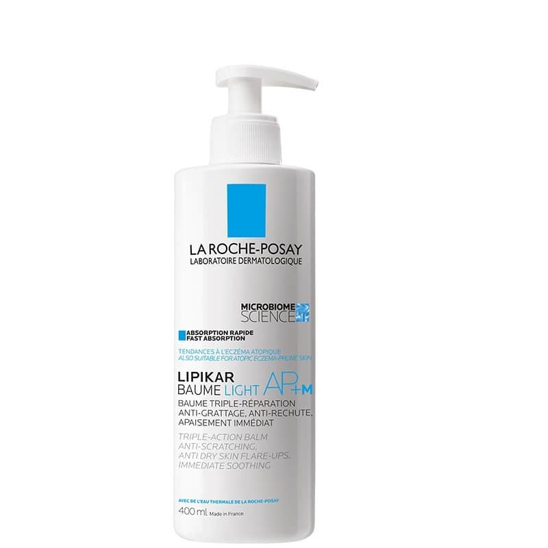 LRP0039 LA ROCHE POSAY Lipikar Baume Light AP+M Κρέμα για το Δέρμα με Τάση Ατοπίας, 400ml - Image 1