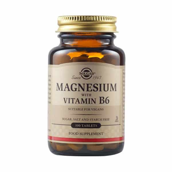SOLGAR Magnesium with B6