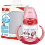 NUK First Choice Μπιμπερό εκπαίδευσης με Δείκτη Ελέγχου Θερμοκρασίας 6-18m, 150ml