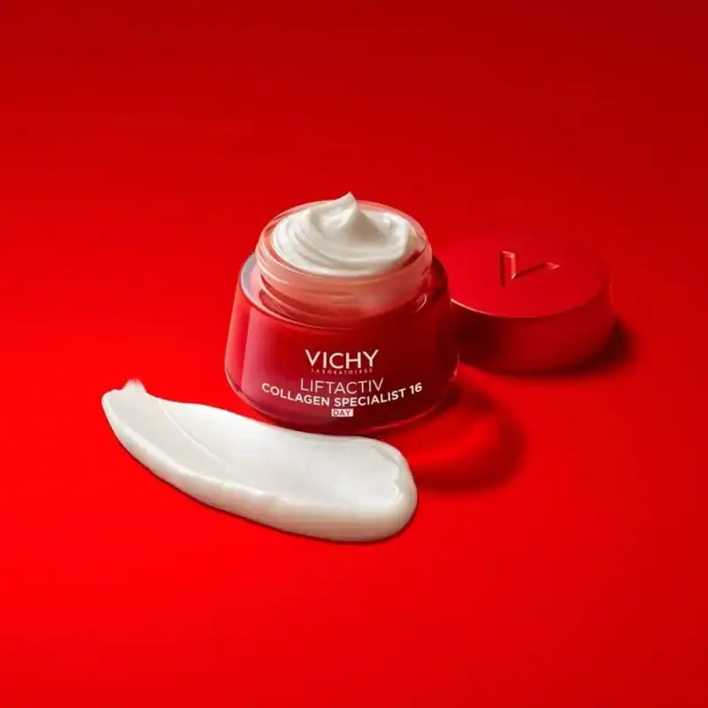 VICHY Promo Liftactiv Collagen Specialist 16 Αντιγηραντική Κρέμα Προσώπου 50ml & ΔΩΡΟ Liftactiv Collagen Specialist Κρέμα Νύχτας 15ml & Νεσεσέρ, 1τμχ - Image 2