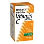 HEALTH AID Prolonged Release Vitamin C 1000mg Συμπλήρωμα Διατροφής με Βιταμίνη C, 100tabs