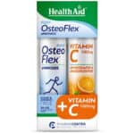 HEALTH AID Promo Pack Osteoflex Fizzy για Αρθρώσεις & ΔΩΡΟ Vitamin C 1000mg, 20+20 Αναβράζοντα Δισκία