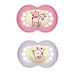 MAM Original Night Πιπίλα Σιλικόνης 6-16 μηνών, 2τμχ - Image 2