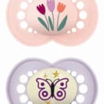 MAM Day & Night Πιπίλα Σιλικόνης 6-16 μηνών, 2τμχ