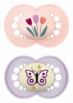 MAM Day & Night Πιπίλα Σιλικόνης 6-16 μηνών, 2τμχ