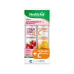 HEALTH AID Promo Pack Cranberry 500mg + C & ΔΩΡΟ Vitamin C 1000mg, 20+20 Αναβράζοντα Δισκία