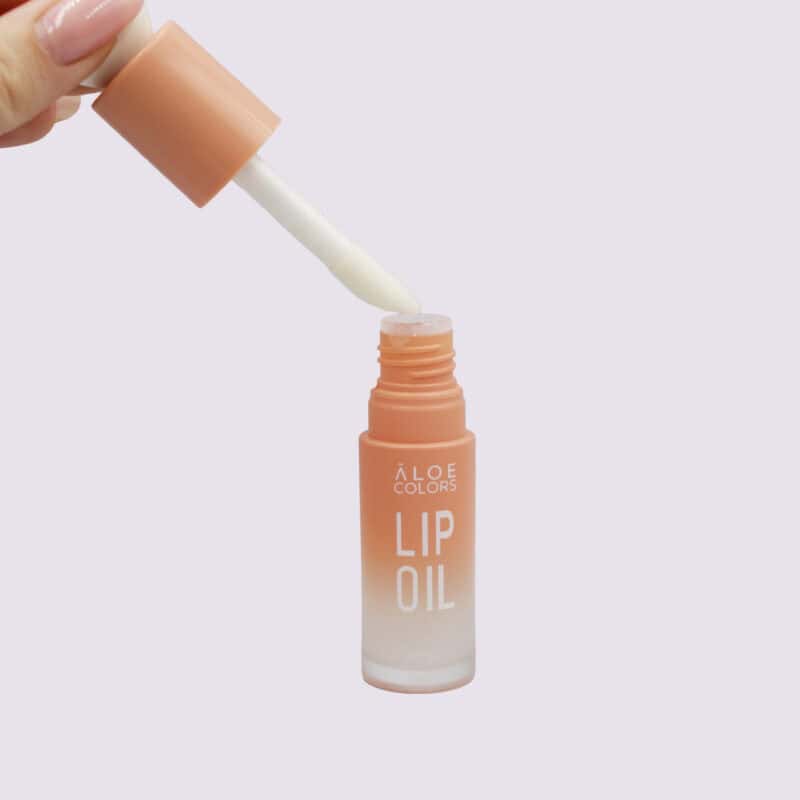 ALOE COLORS Lip Oil Natural Kiss Beige, 10ml - Image 2