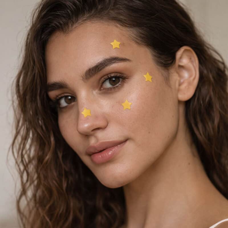 ALOE COLORS Acne Patches “Bye Spot” Star, 1τμχ x 32 patches - Image 2