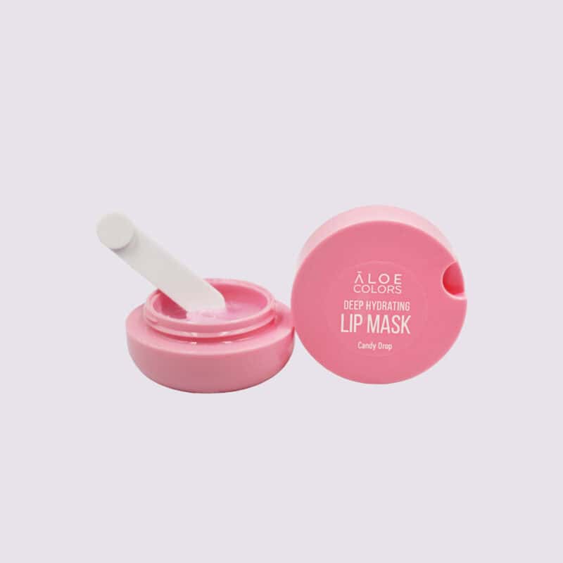 ALOE COLORS Lip Mask Candy Drop Deep Hydrating (Pink), 10ml - Image 2
