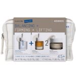 ΚΟΡΡΕΣ Black Pine Balancing + Firming + Lifting Σετ με Κρέμα Ημέρας 40ml, Ορό Προσώπου 15ml & Γιαούρτι Super Serum με Προβιοτικά 15ml, 1Νεσεσέρ
