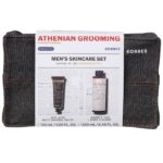 ΚΟΡΡΕΣ Athenian Grooming Men's Skincare Σετ με Αντιγηραντική Κρέμα Προσώπου + Ματιών 50ml & Δροσιστικό Gel Καθαρισμού για Πρόσωπο + Γένια 250ml, 1Νεσεσέρ