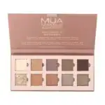 MUA 10 Shade Eye Palette Velvet Nudes, 11g