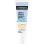 NEUTROGENA Ultra Sheer Invisible Fluid Sunscreen Oil Control SPF 50+ Αντηλιακό Προσώπου για Ματ Αποτέλεσμα, 50ml