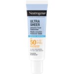 NEUTROGENA Ultra Sheer Invisible Fluid Sunscreen Hydration SPF50 Ενυδατικό Αντηλιακό Προσώπου, 50ml