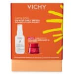 VICHY Promo Capital Soleil UV-Age Daily SPF50 Αντηλιακό Προσώπου κατά της Φωτογήρανσης 40ml & ΔΩΡΟ Liftactiv Collagen Specialist 16 Κρέμα Ημέρας 15ml, 1box