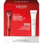 VICHY Promo Liftactiv Collagen Specialist 16 Κρέμα Ματιών 15ml & ΔΩΡΟ Capital Soleil UV-Age Daily SPF50+ Αντηλιακό Προσώπου 15ml, 1box