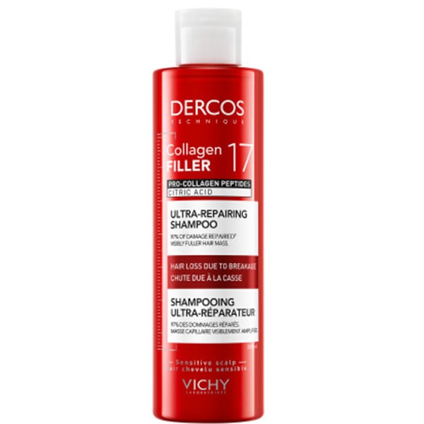 VIC0283 VICHY Dercos Collagen 17 Filler Σαμπουάν, 200ml - Image 1