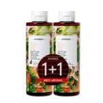 ΚΟΡΡΕΣ Body Cleanser Φυστίκι Αφρόλουτρο Σώματος 1+1 ΔΩΡΟ, 2x250ml