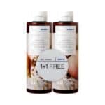 ΚΟΡΡΕΣ Body Cleanser Peach Blossoms Άνθη Ροδακινιάς Αφρόλουτρο 1+1 ΔΩΡΟ, 2x250ml