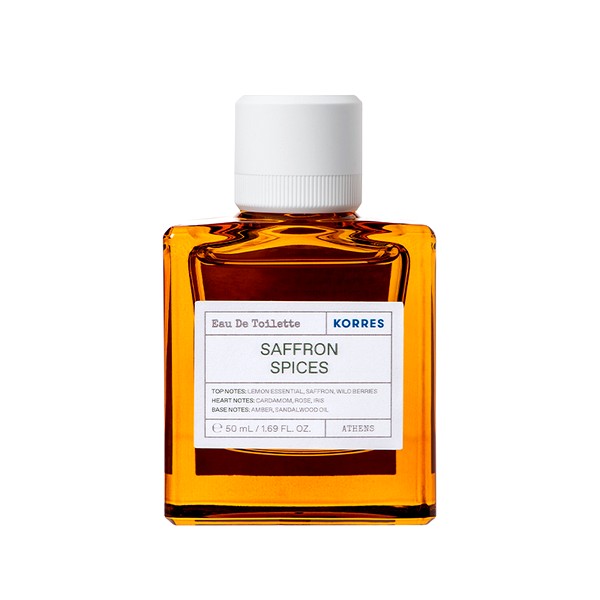 ΚΟΡΡΕΣ Eau De Toilette Saffron Spices Ανδρικό Άρωμα, 50ml