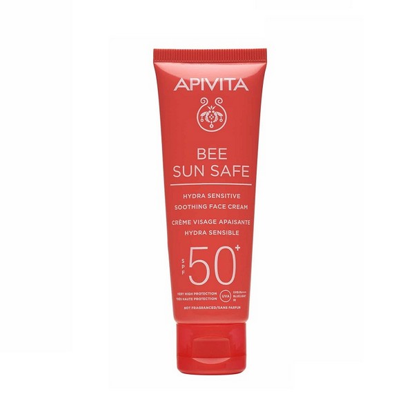 APIVITA Bee Sun Safe Καταπραϋντική Κρέμα Προσώπου για Ευαίσθητες Επιδερμίδες