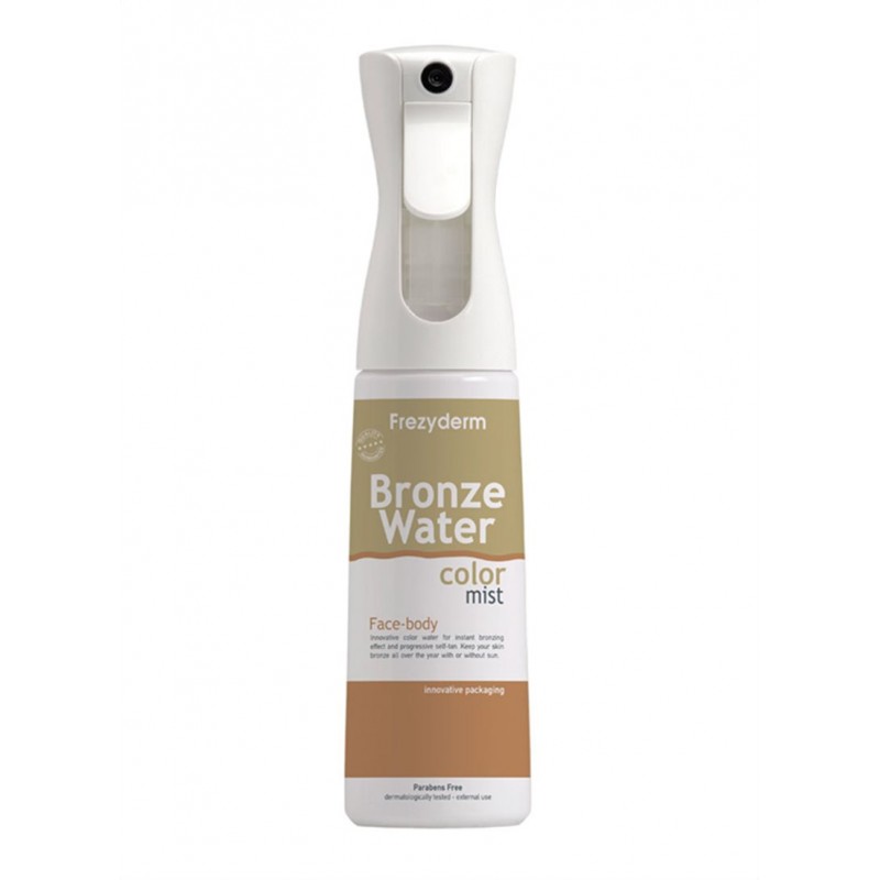 FREZYDERM Bronze Water Color Mist Αυτομαυριστικό Spray-Mist για Πρόσωπο & Σώμα