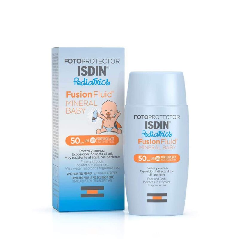 ISDIN Fotoprotector Pediatrics Fusion Fluid Mineral Baby SPF50