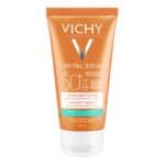 VICHY Capital Soleil Αντηλιακή Κρέμα Προσώπου για Βελούδινη Επιδερμίδα SPF50+, 50ml
