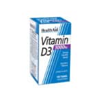 HEALTH AID Vitamin D3 1000i.u., 120tabs. Συμπλήρωμα διατροφής με βιταμίνη D3