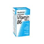 HEALTH AID Vitamin B6 100mg, 90tabs Συμπλήρωμα διατροφής με βιταμίνη B6