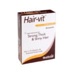 HEALTH AID Hair-Vit για Δυνατά, Λαμπερά & Όμορφα Μαλλιά, 30caps