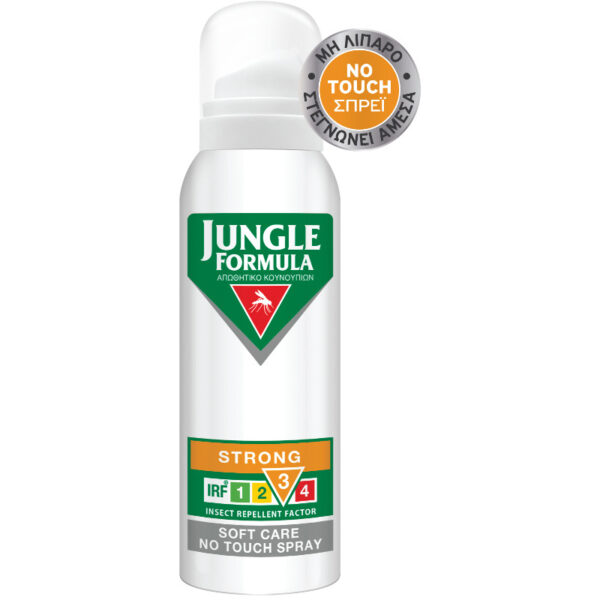 Jungle Formula Strong Soft Care No Touch Spray Εντομοαπωθητικό Σπρέι
