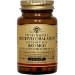 SOLGAR B-12 Methylcobalamin 1000mg, 30subl.tabs