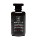 APIVITA Men's Care Ανδρικό Σαμπουάν-Αφρόλουτρο με Κάρδαμο & Πρόπολη, 250ml