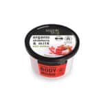 ORGANIC SHOP Body Mousse με Βιταμίνες, Φράουλα & Γάλα, 250ml