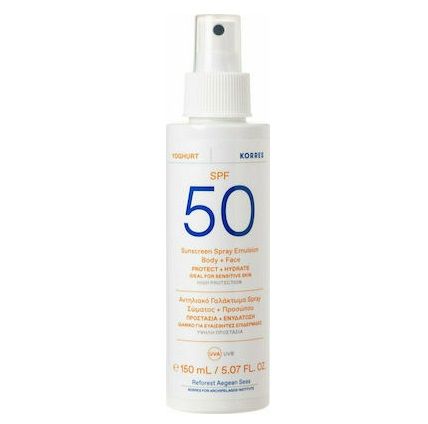 ΚΟΡΡΕΣ Yoghurt Sunscreen Spray Αντιηλιακό 50