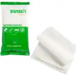 SWASH Bathing Gloves Γάντια Μπάνιου με Υποαλλεργική Λοσιόν Στεγνού Καθαρισμού, 8τμχ