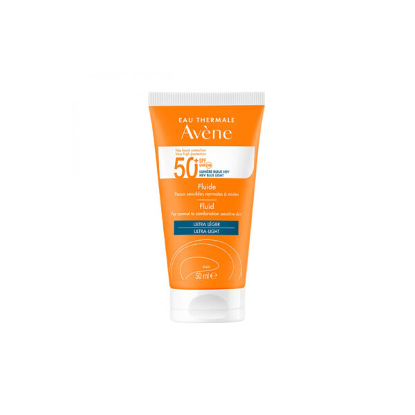 AVENE Soins Solaires Fluide SPF50+ Αντιηλιακή Κρέμα Προσώπου