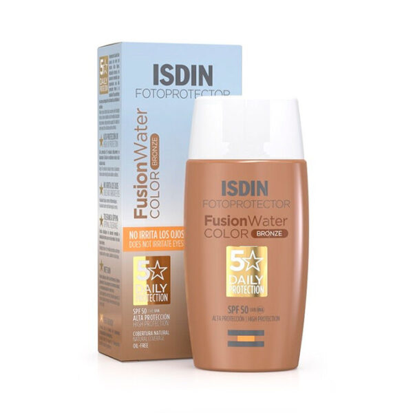 ISDIN Fotoprotector Fusion Water Color Bronze Αντηλιακό Προσώπου με χρώμα