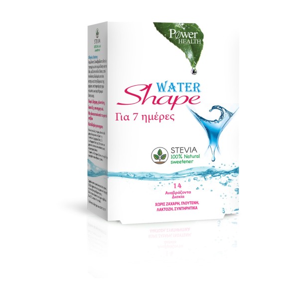 POWER HEALTH 7 Days Water Shape Program Stevia Εντατικό Πρόγραμμα για Όμορφη Σιλουέτα