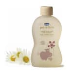 CHICCO Baby Pure Bio Απαλό Βιολογικό Αφρόλουτρο-Σαμπουάν με Χαμομήλι, 200ml