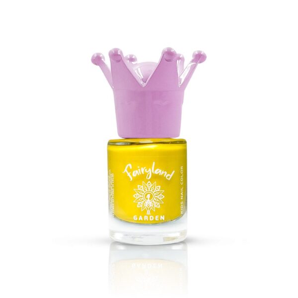 GARDEN Fairyland Nail Polish Yellow Jiny 3 Παιδικό Βερνίκι Νυχιών με Άρωμα Φράουλα