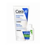 CERAVE Moisturizing Cream Ενυδατική Κρέμα για Ξηρό/Πολύ Ξηρό Δέρμα 177ml + ΔΩΡΟ Hydrating Cleanser Κρέμα Καθαρισμού 20ml