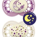 MAM Original Night Πιπίλα Σιλικόνης 16+ μηνών, 2τμχ