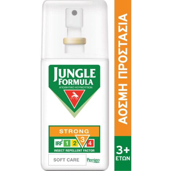 JUNGLE FORMULA Strong Soft Care Άοσμη Προστασία, 75ml