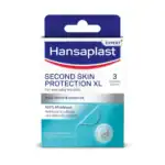 HANSAPLAST Second Skin Protection Προηγμένα Υδροκολλοειδή Επιθέματα XL 3 Τεμάχια, 1τμχ